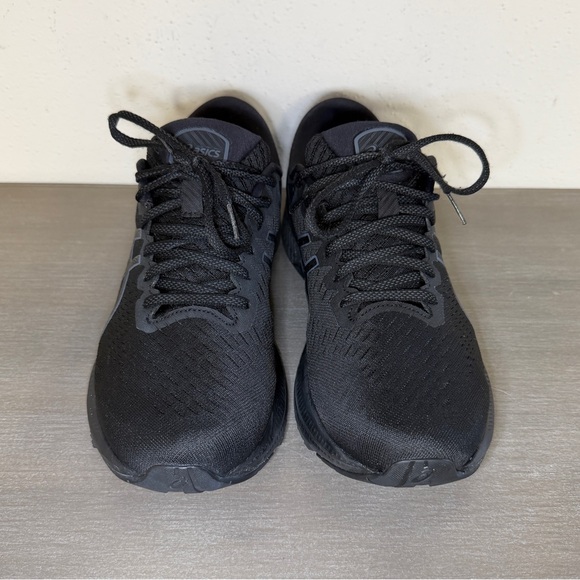 ASICS GEL Kayano 27 Men's Triple Black Performance Running Shoes 9.5 1011A767 - Picture 4 of 10
